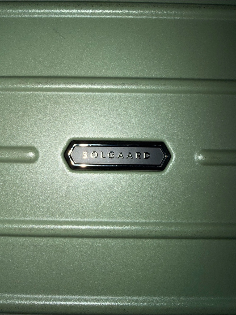 Solgaard Medium Check Trunk Suitcase - Picture 2 of 5